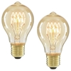 Pack of 40W ES E27 Vintage Filament Bulbs,  Tinted