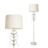 Paisley Floor Lamp,  Cream