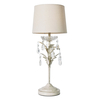 Paisley Table Lamp,  Cream
