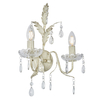 Paisley Wall Light,  Cream