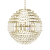 Paladina Large Ball Ceiling Pendant,  Brass