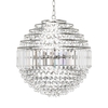 Paladina Large Ball Ceiling Pendant,  Chrome