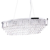 Paladina Oval Diner Pendant,  Chrome