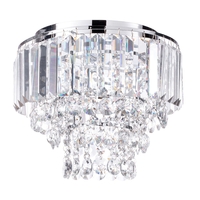 Paladina Small Flush Ceiling Light,  Chrome