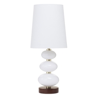 Patty Table Lamp,  White