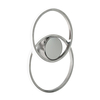 Pei Rings LED Ceiling or Wall Light,  Chrome