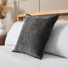 Plain Cushion with Flange Edge,  Charcoal