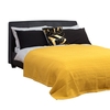 Pleated Bedspread,  Mustard