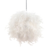 Plume Feather Ball 40cm Ceiling Pendant,  Brass