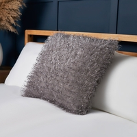 Pollyanna Knitted Cushion,  Silver
