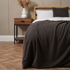 Really Soft Teddy Bear Fleece Throw,  Grey