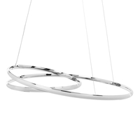 Renzo Colour Changing LED Ceiling Pendant,  Chrome
