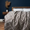 Retro Throw,  Grey