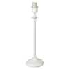 Ribbed Stick Table Lamp Base,  White