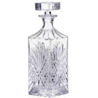 Roan Square Decanter Table Lamp Clear