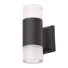 Romero Colour Changing LED Up and Down Outdoor Wall Light,  Black