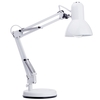 Rose 1 Light Task Lamp,  White
