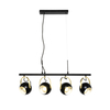 Rowan Eyeball Diner Ceiling Pendant,  Black