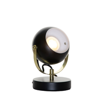 Rowan Eyeball Table Lamp,  Matte Black