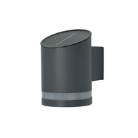Samson LED Outdoor Solar Wall Light,  Anthracite