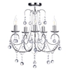 Sapparia Flush Chandelier,  Chrome