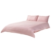 Sateen Pink Stripe Bedding Set