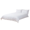 Sateen White Stripe Bedding Set