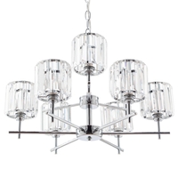 Shirley Bathroom Chandelier,  Chrome
