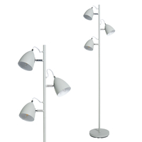 Sian Task Floor Lamp,  Grey