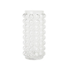 Small Bobble Glass Vase,  Clear