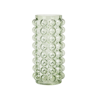 Small Bobble Glass Vase,  Light Green
