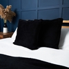 Small Microfleece Cushion,  Black