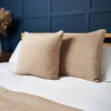 Small Microfleece Cushion,  Latte