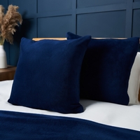 Small Microfleece Cushion,  Navy