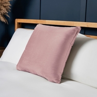 Small Velour Cushion,  Blush