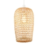 Small Woven Rattan Easyfit Shade,  Natural