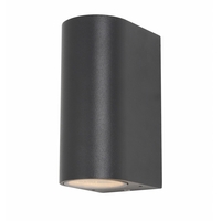 Smithe Up and Down Outdoor Wall Light,  Black