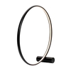 Sola LED Ring Floor Lamp,  Matte Black