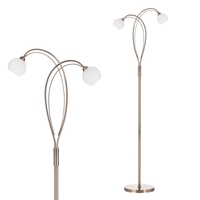 Soni Floor Lamp,  Antique Brass