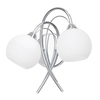 Soni Wall Light,  Chrome and Opal
