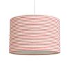 Stripe Easy Fit Shade,  Red and White