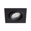 Sym Square IP65 Tiltable Downlight,  Matte Black