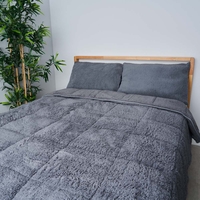 Teddy Bear King Duvet,  Grey