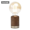 Theo Wooden Table Lamp,  Oak