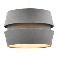 Three Layer Linen Easyfit Shade,  Grey