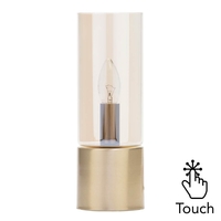 Tilly Touch Sensitive Table Lamp,  Satin Brass