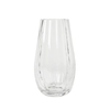 Tulip Glass Vase,  Clear