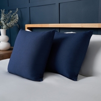 Twin Pack of Cushions,  Navy
