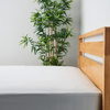 Waterproof Mattress Protector Double,  White