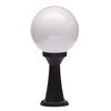 Westray Outdoor Globe Post Light,  Black